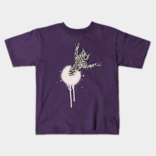 Graffiti Cat Kids T-Shirt